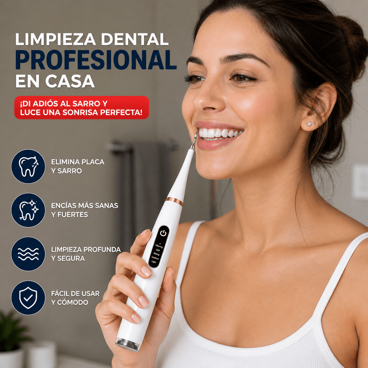 Sonic Smile: Removedor de Cálculo dental