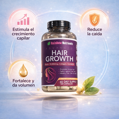 HairGrowth: Suplemento para el crecimiento capilar avanzado
