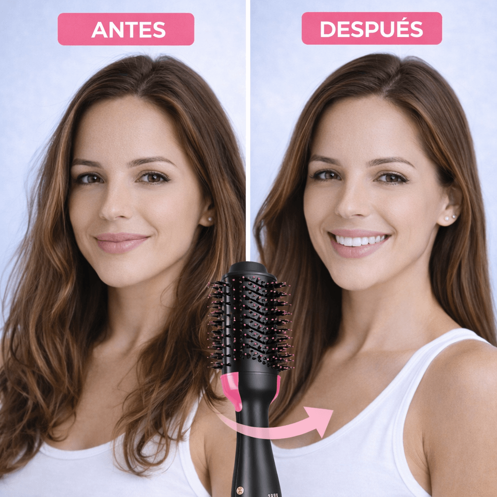 Cepillo Secador De Aire Voluminizador: One-Step hair Dryer