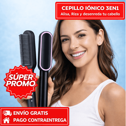 Cepillo Ionico 3en 1