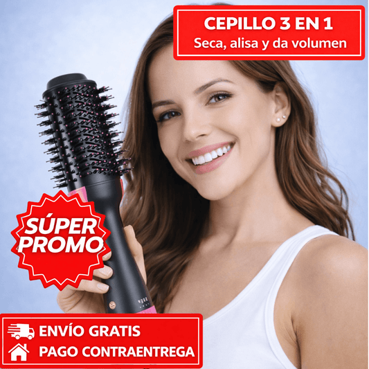 Cepillo Secador De Aire Voluminizador: One-Step hair Dryer